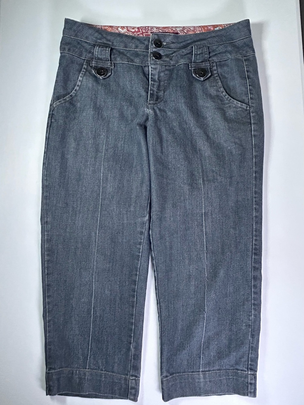 Y2K Denim Capris